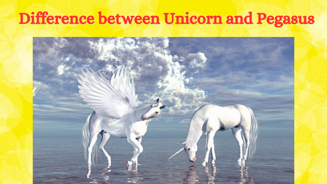 Difference between Unicorn and Pegasus