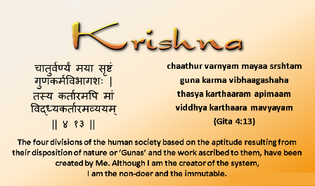 Vedic Varna Vyavastha is based on Guna Karma, not By-Birth