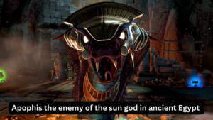 Apophis the enemy of the sun god in ancient Egypt