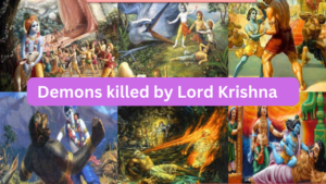 Demons killed by Lord Krishna