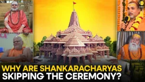 Shankaracharya not going to Ayodhya for the Ram Mandir consecration