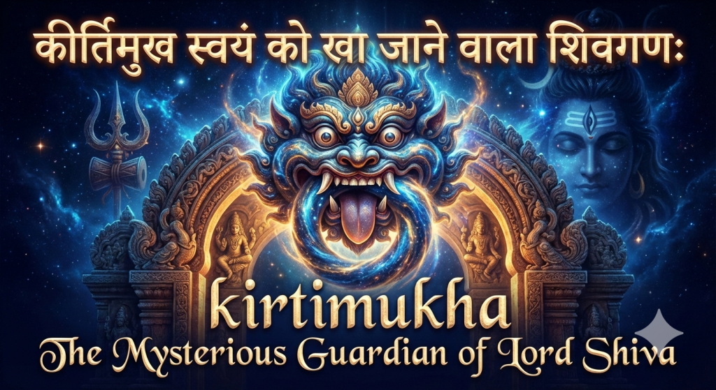 कीर्तिमुख Kirtimukha: Mysterious Guardian of Temple