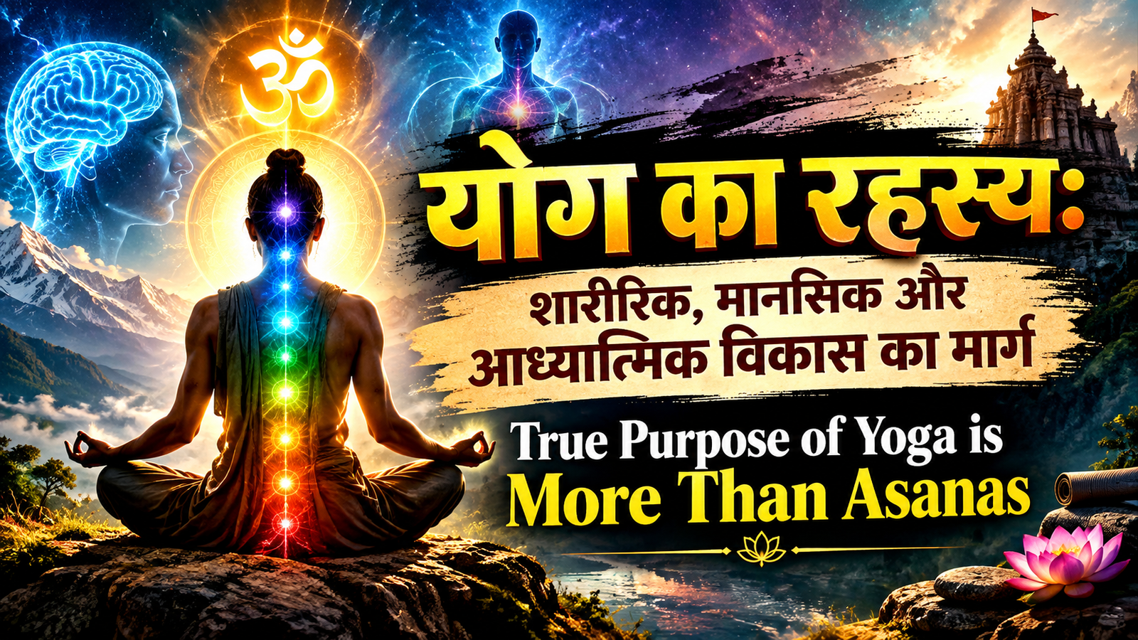 योग का रहस्य: True Purpose of Yoga is More Than Asanas