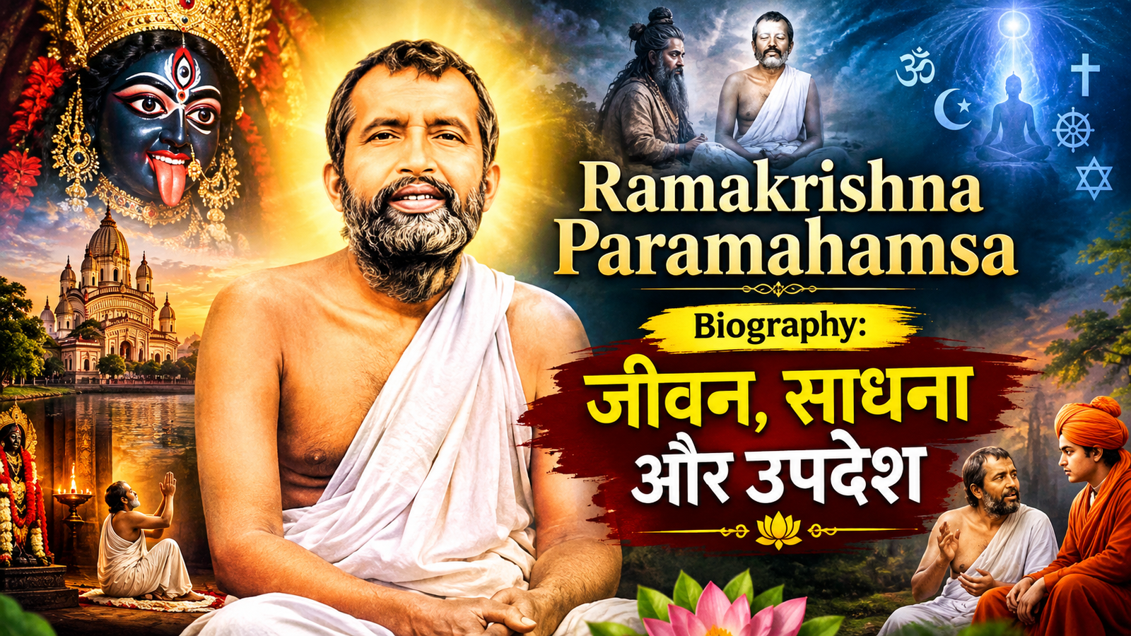 Ramakrishna Paramahamsa का जीवन, साधना और उपदेश