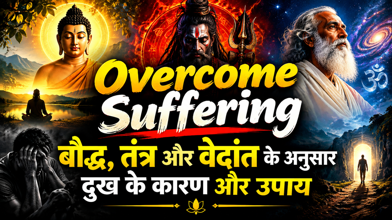 बौद्ध और वेदांत के अनुसार दुख के कारण & उपाय: Overcome Suffering